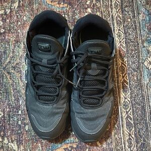 Nike Black and Gray Men's Shoes